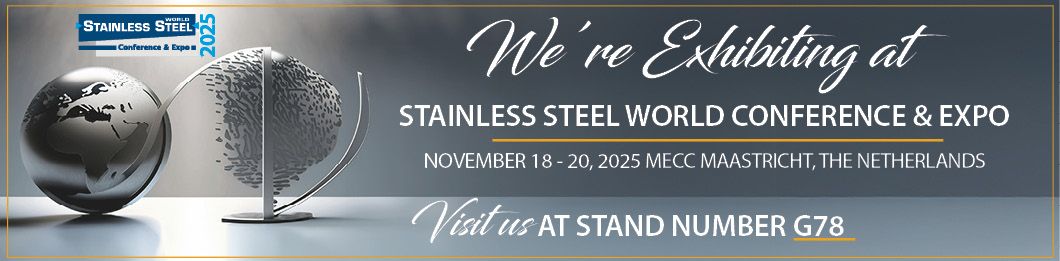 Meet us at Stainless Steel World 2025