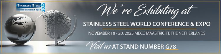 Treffen Sie uns auf der Stainless Steel World 2025